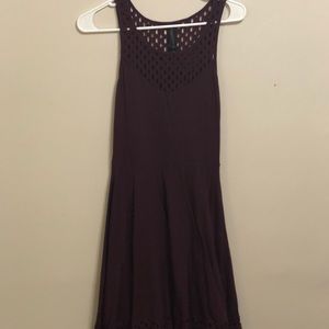 Plum colored sundress